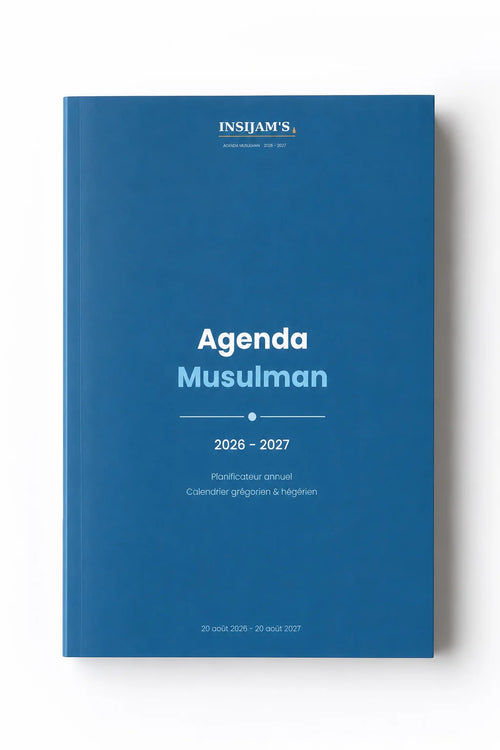 Agenda Musulman 2026-2027 — Bleu Clair