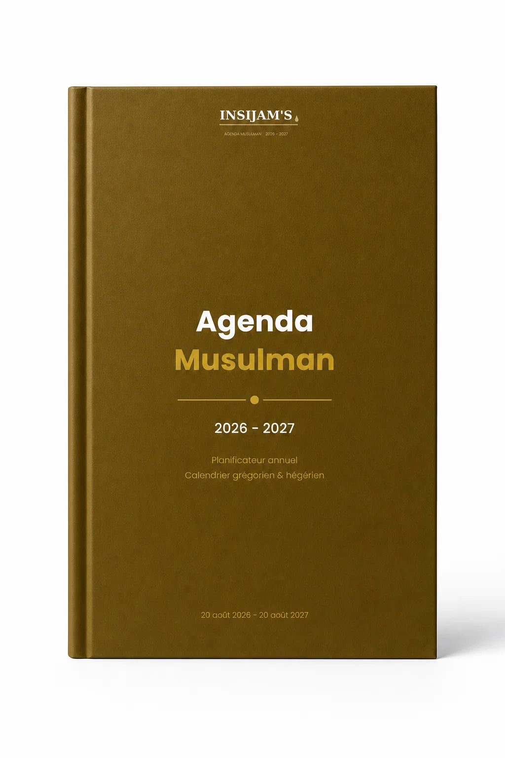 Agenda Musulman 2026-2027 — Jaune Moutarde