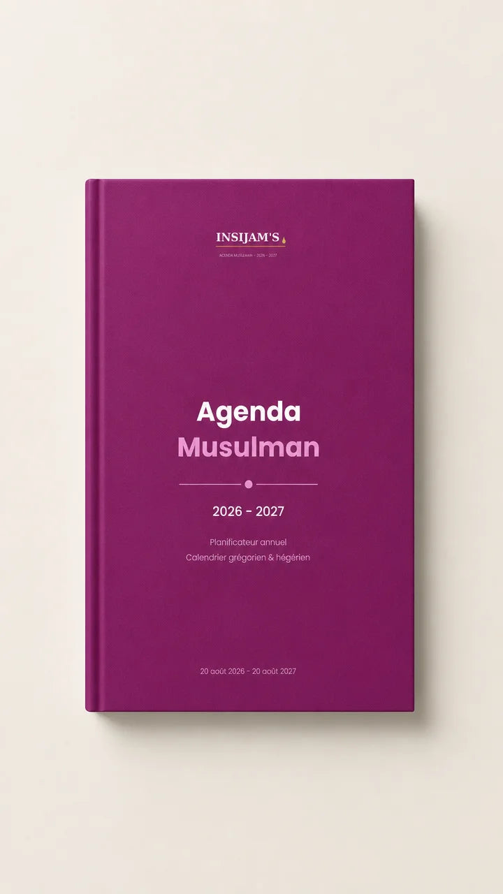 Agenda Musulman 2026-2027 — Rose Magenta