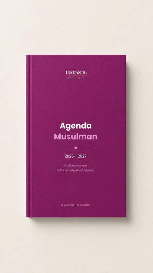 Agenda Musulman 2026-2027 — Rose Magenta